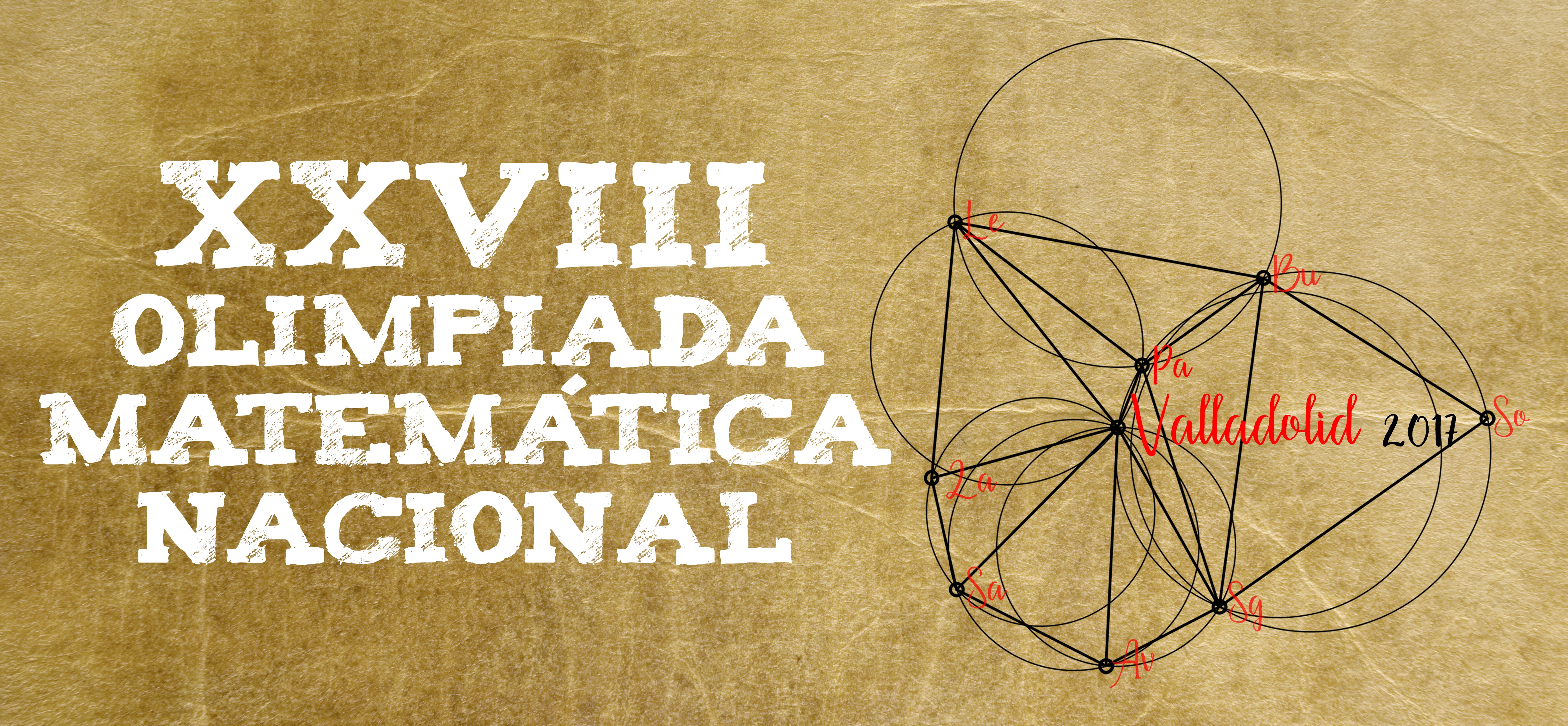 Logo Olimpiada Nacional Matemáticas Castilla y León